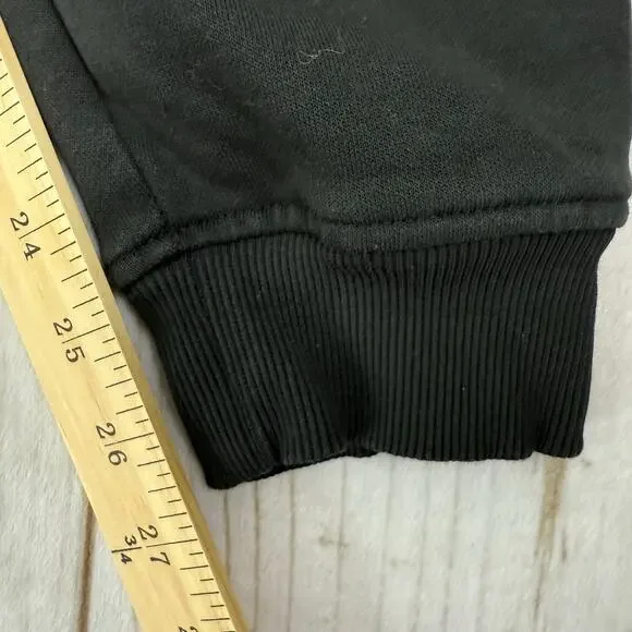 Gymshark Black Crest Joggers Sweatpants Size M - Picture 8 of 8